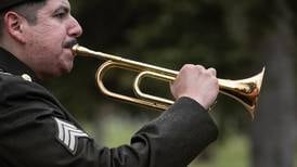 Taps sounds for Gene Horner, who spent decades honoring Alaska veterans with his bugle 