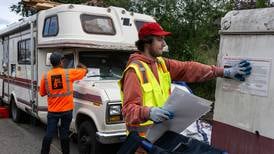 In sign of policy change, city will clear Midtown Anchorage homeless encampment this week, with more to come 