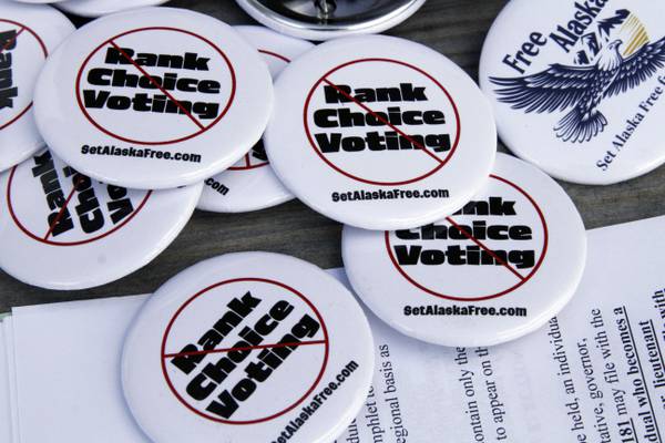 Alaskans will vote on whether to repeal ranked choice voting under state Supreme Court decision