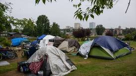 With encampment settled nearby, an Anchorage church plans city’s 1st small shelter village for homeless