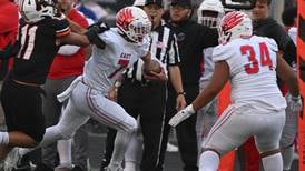 East High football erases double-digit deficit to defeat reigning state champ West