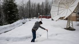 Measuring up: How meteorologists gauge the snowfall as Anchorage nears a season record